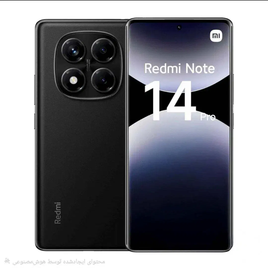 اقساط 12 ماههRedmi Note 14 Pro 512G R12|موبایل|قزوین, |دیوار