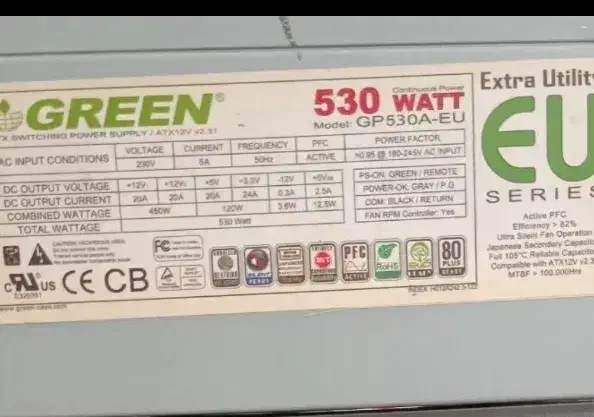 پاور 530 گرین|قطعات و لوازم جانبی رایانه|اصفهان, علی قلی آقا|دیوار