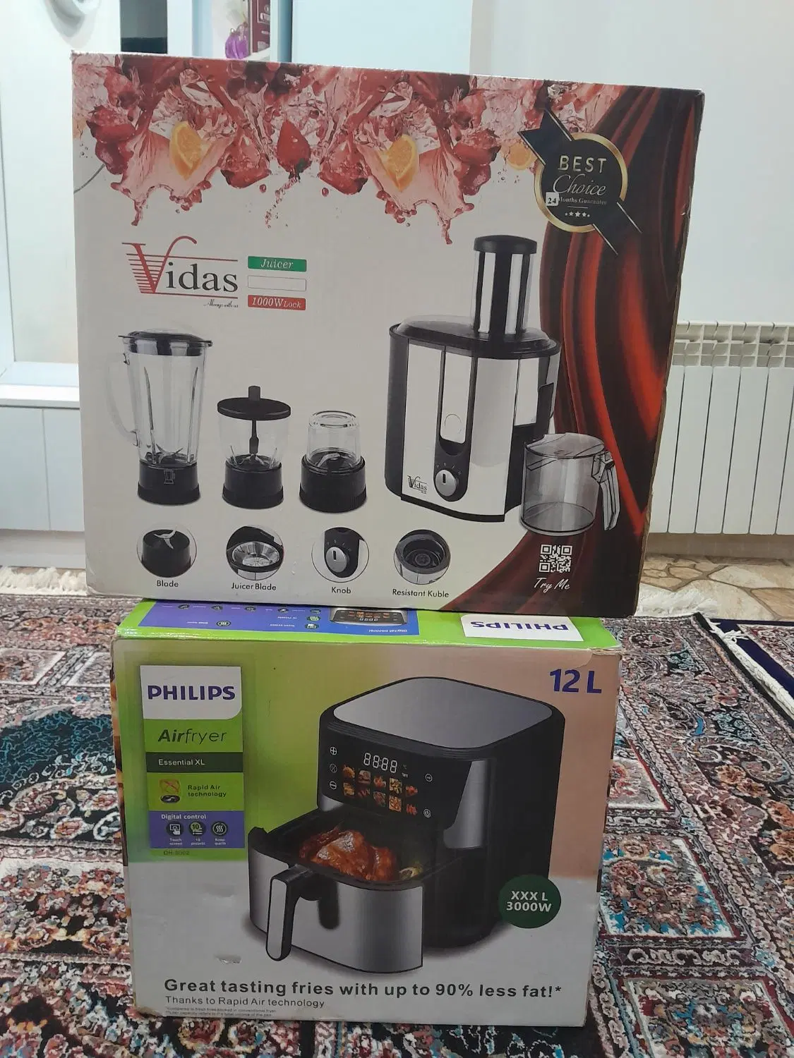 دو عدد وسیله برقی نو کار نکرده|آبمیوهگیر و آبمرکباتگیر|رشت, لاکان|دیوار