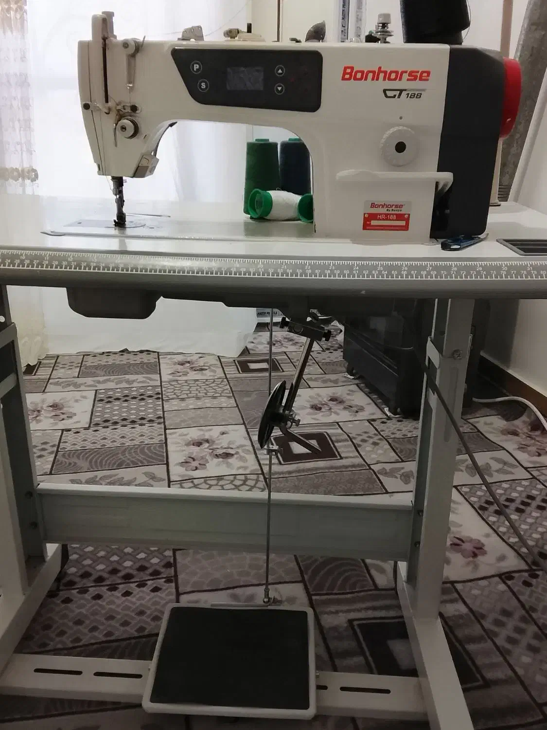 چرخ خیاطی بن هورس HR188|چرخ خیاطی و ریسندگی|افشار, |دیوار