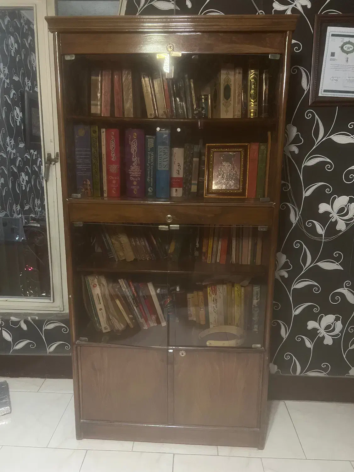 فروش کتابخانه|کتابخانه، شلف، قفسه‌های دیواری|رباط‌کریم, رباط‌کریم|دیوار