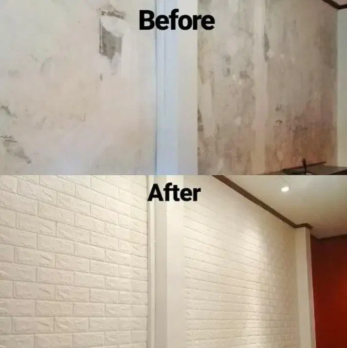 کاغذ دیواری فومی ضد رطوبت و مقاوم چسبی|مصالح و تجهیزات ساختمان|رشت, کوی حسینی|دیوار