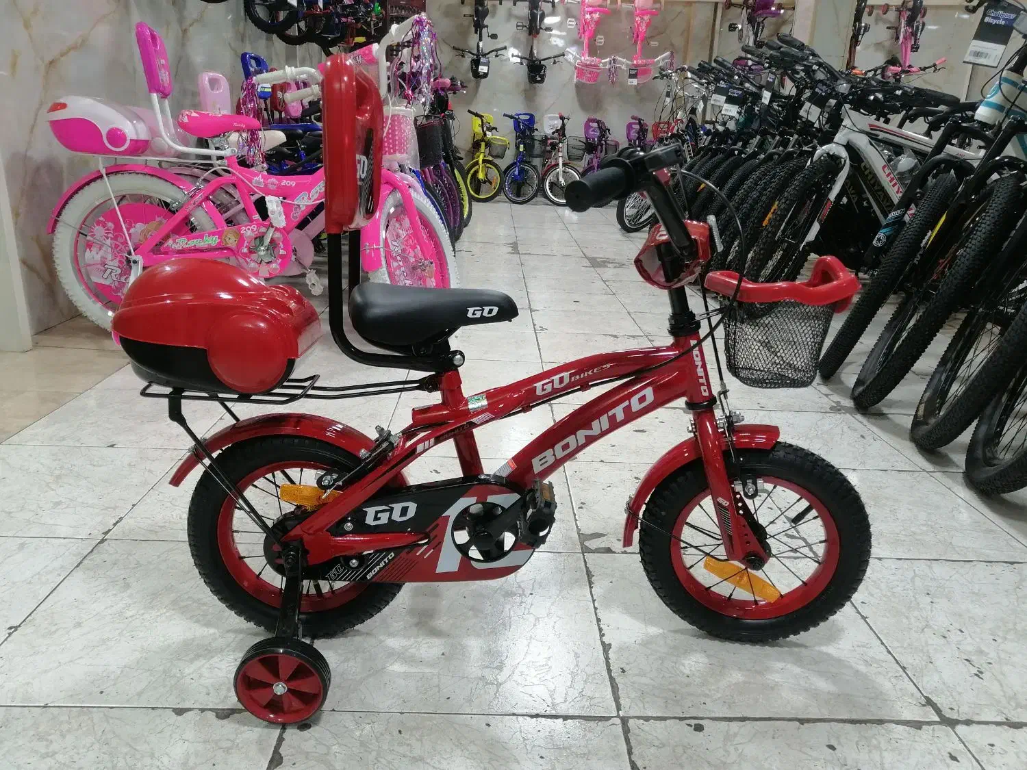 دوچرخه سایز 12 بونیتو|دوچرخه، اسکیت، اسکوتر|قزوین, |دیوار