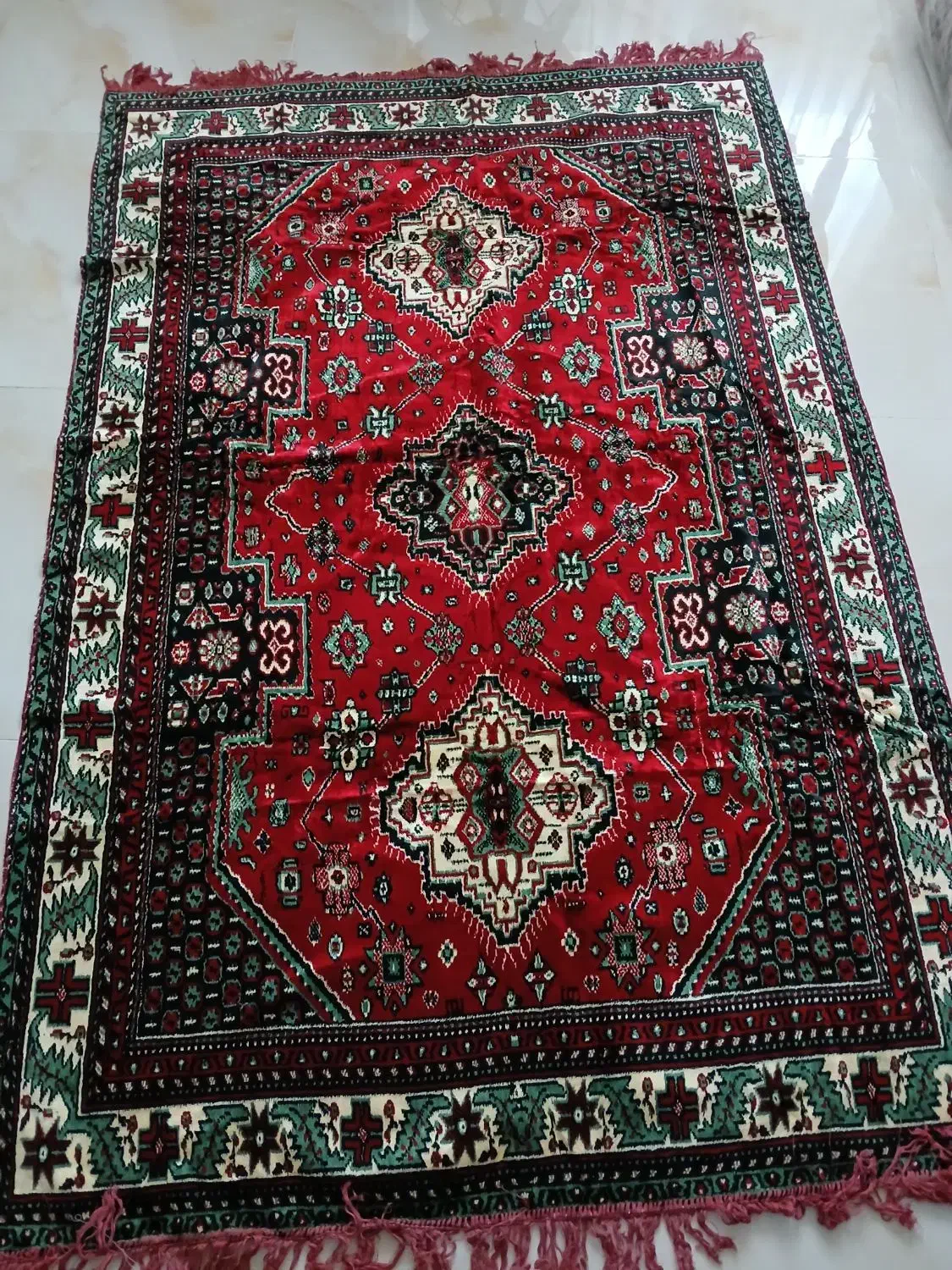 قالیچه ماشینی اصل سوریه ۴۰ سال قدمت|فرش|تهران, اختیاریه|دیوار