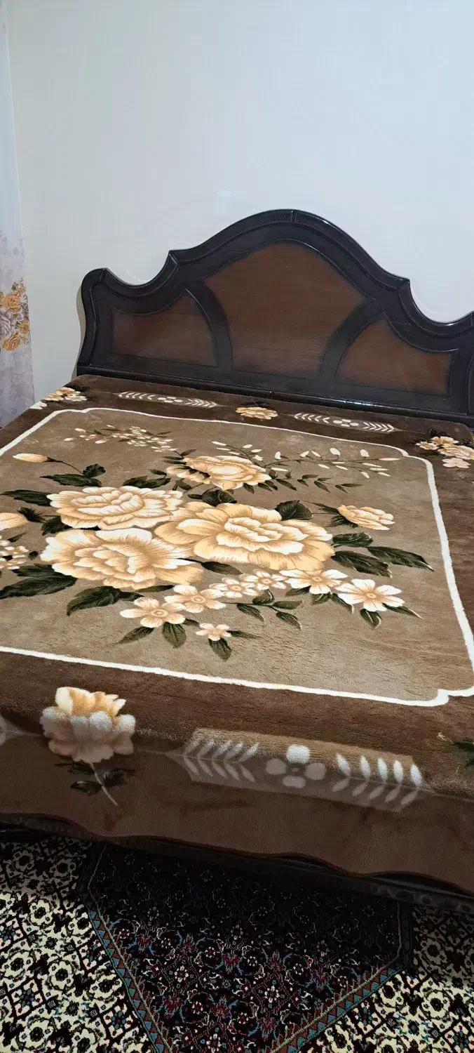 سرویس چوب|تخت و سرویس خواب|بهار, |دیوار