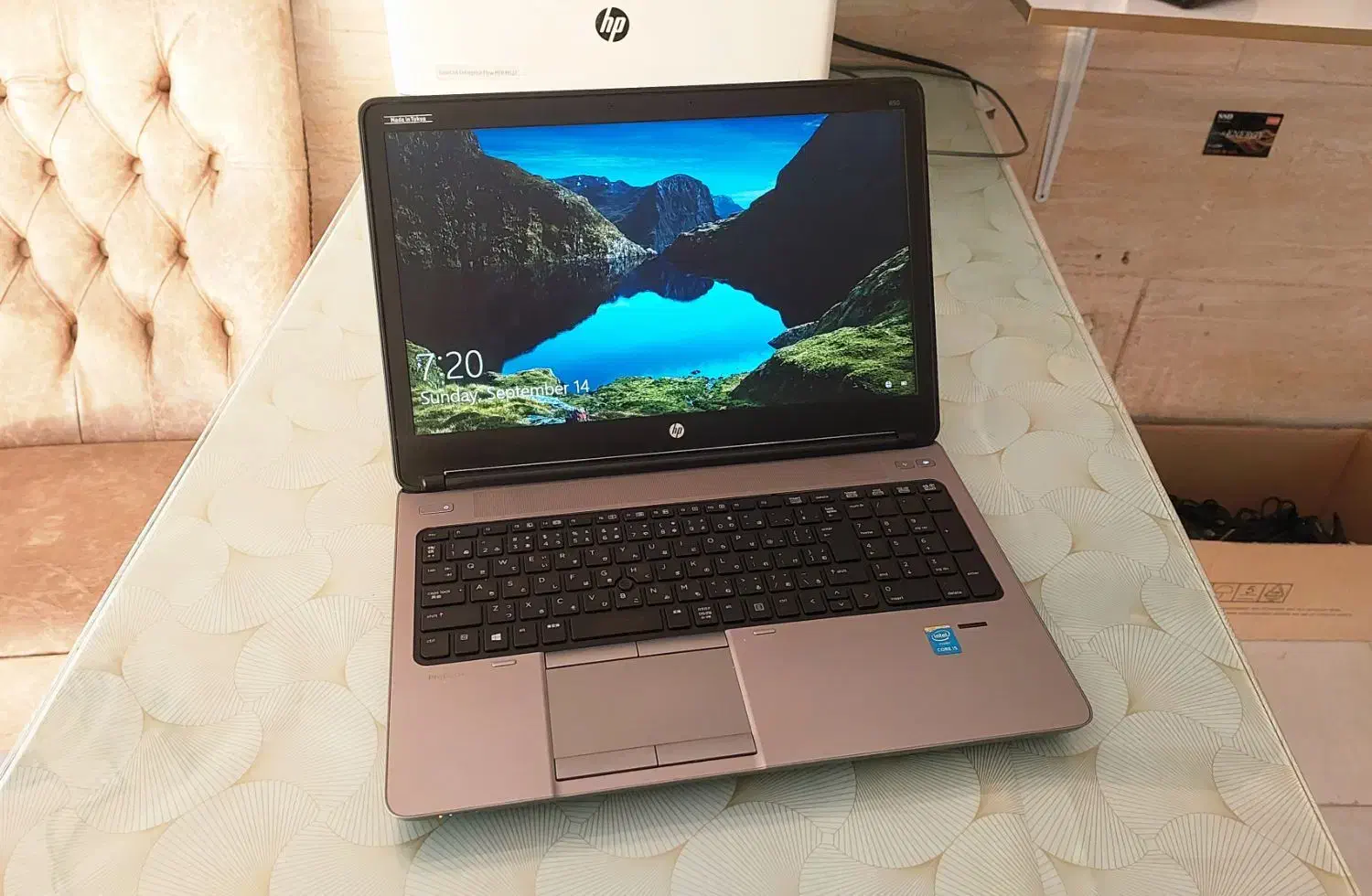 لپ تاپ دانش آموزی hp تمیز و با کیفیت|رایانه همراه|لردگان, |دیوار