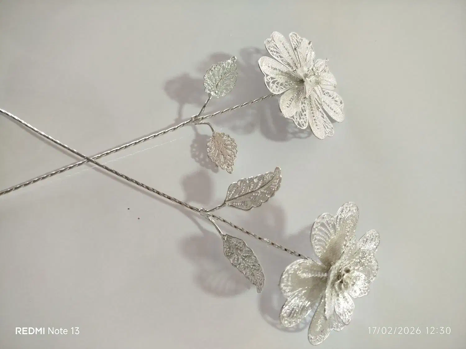 گل نقره ای|صنایع دستی و سایر لوازم تزئینی|یزد, |دیوار