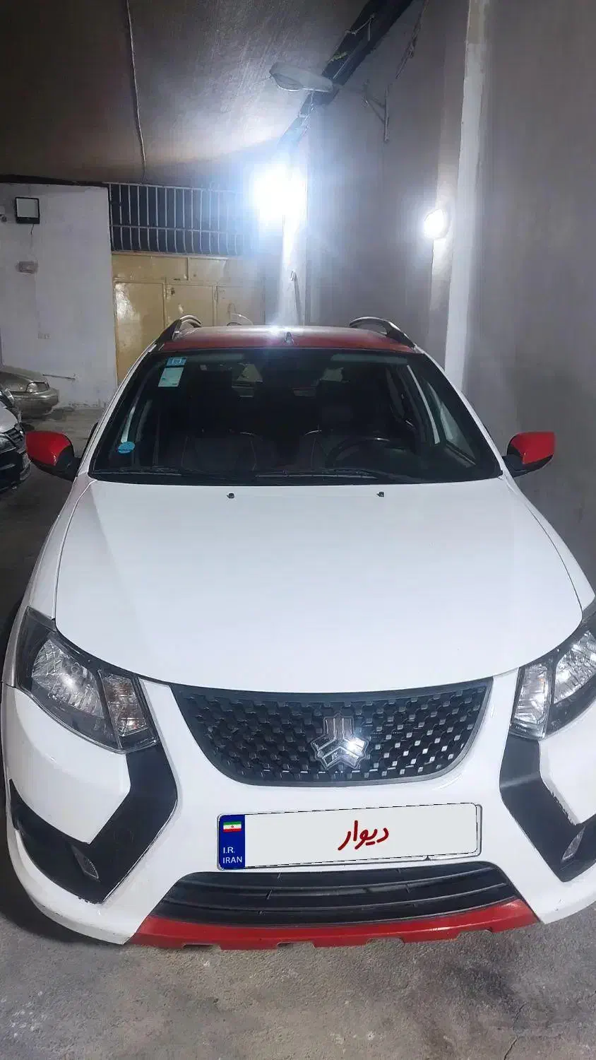 کوییک RS سفید قرمز|خودرو سواری و وانت|خمینی‌شهر, |دیوار