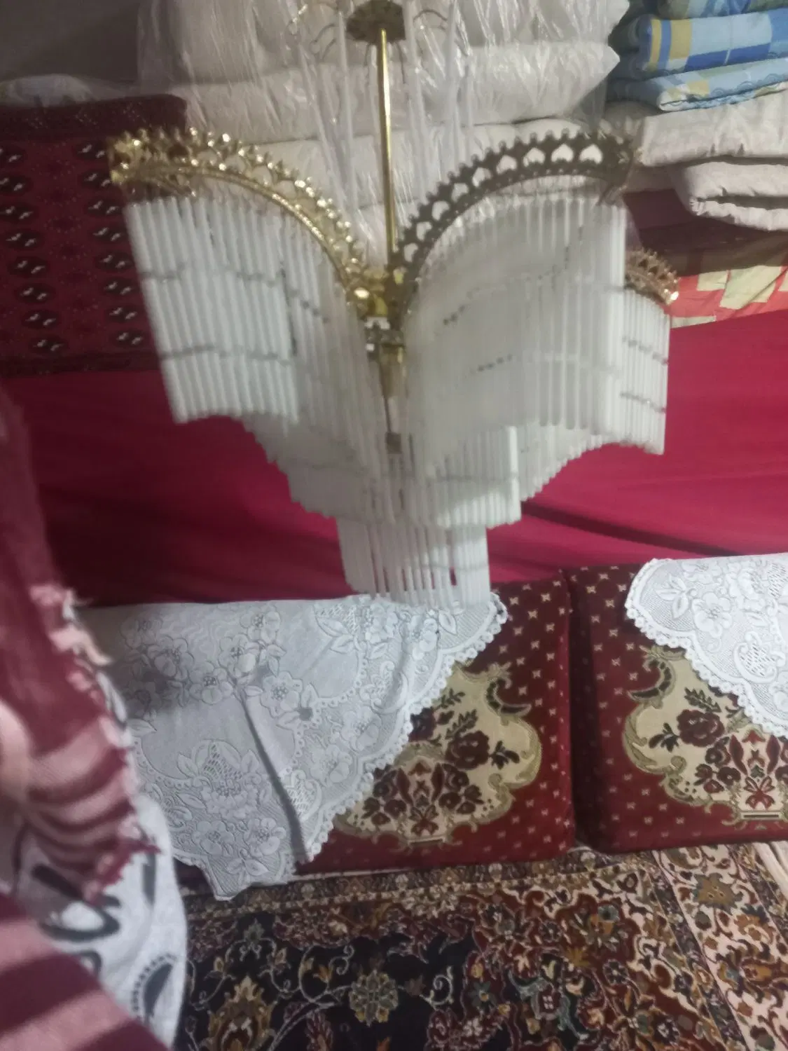 لوستر|لوستر و چراغ آویز|بیرجند, |دیوار