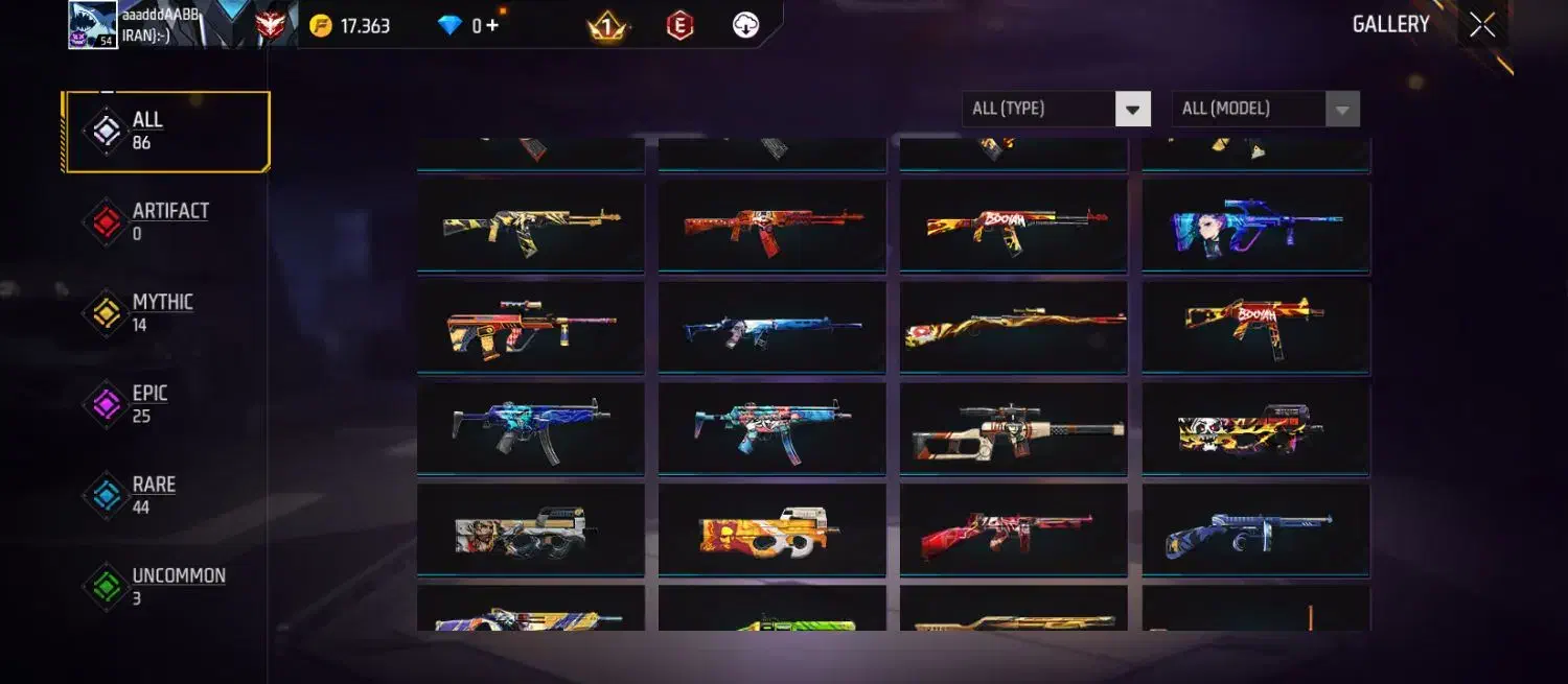 اکانت فری فایر|کنسول، بازی ویدئویی و آنلاین|سیدان, |دیوار