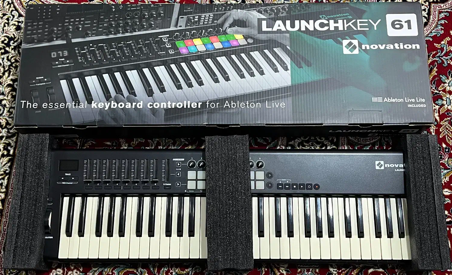 میدی کنترلر Novation luanchkey 61 MKII|پیانو، کیبورد، آکاردئون|ساری, |دیوار