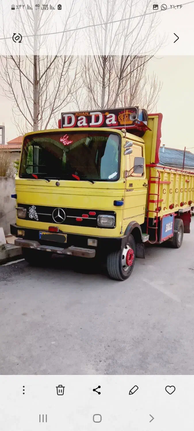 خاور ۸۰۸ مدل ۷۱ بی رنگ|خودرو سنگین|آمل, |دیوار