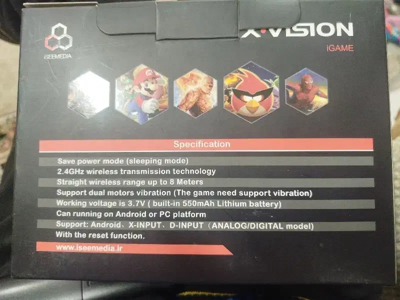 دسته ایس ویژن  جفت|کنسول، بازی ویدئویی و آنلاین|اراک, |دیوار