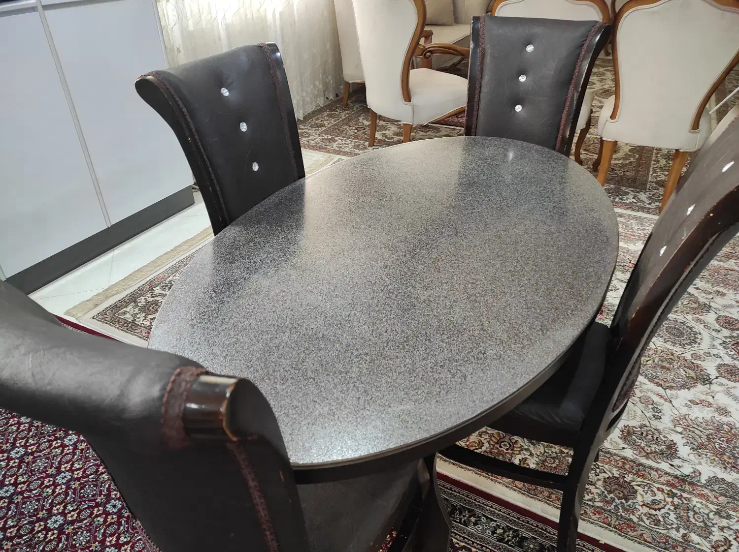 میز غذاخوری ۴نفره|میز و صندلی غذاخوری|اراک, |دیوار