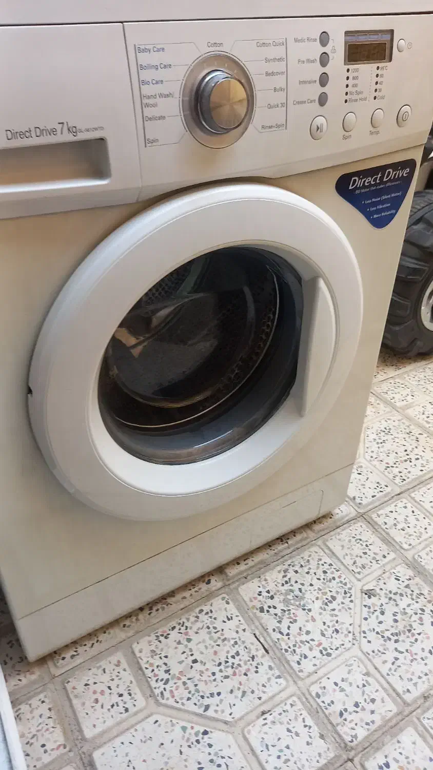 لباسشویی۷کیلویی ال جی کره ای|ماشین لباسشویی و خشک‌کن لباس|اصفهان, ملک‌شهر|دیوار