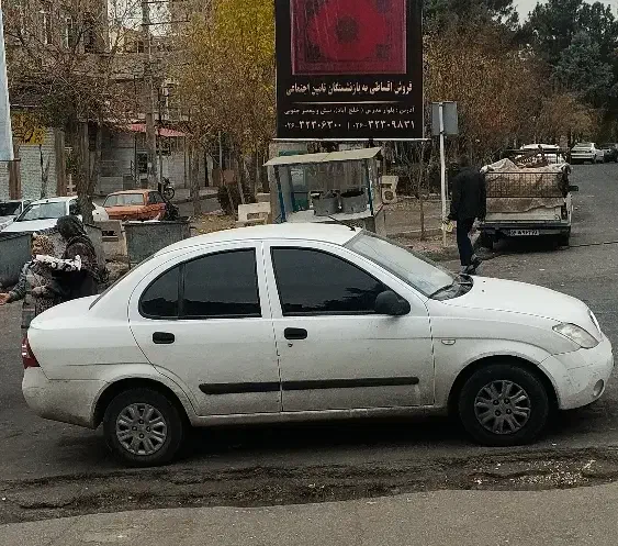 تیبا صندوقدار مدل 91|خودرو سواری و وانت|کرج, کلاک نو|دیوار