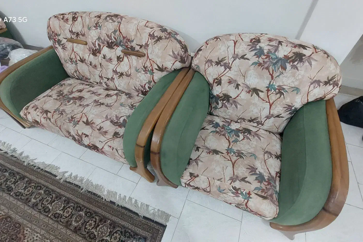 مبل 8نفره در حد نو|مبلمان خانگی و میز عسلی|هشتگرد, فاز ۱ مهستان|دیوار