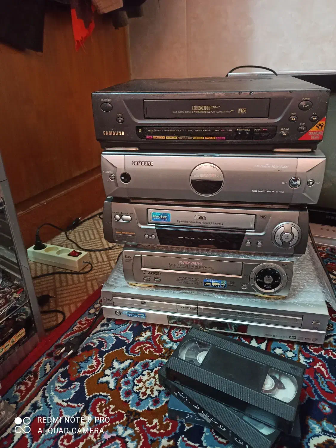 ویدیوقدیمیVHS|پخش‌کننده DVD و ویدیو|بهبهان, |دیوار
