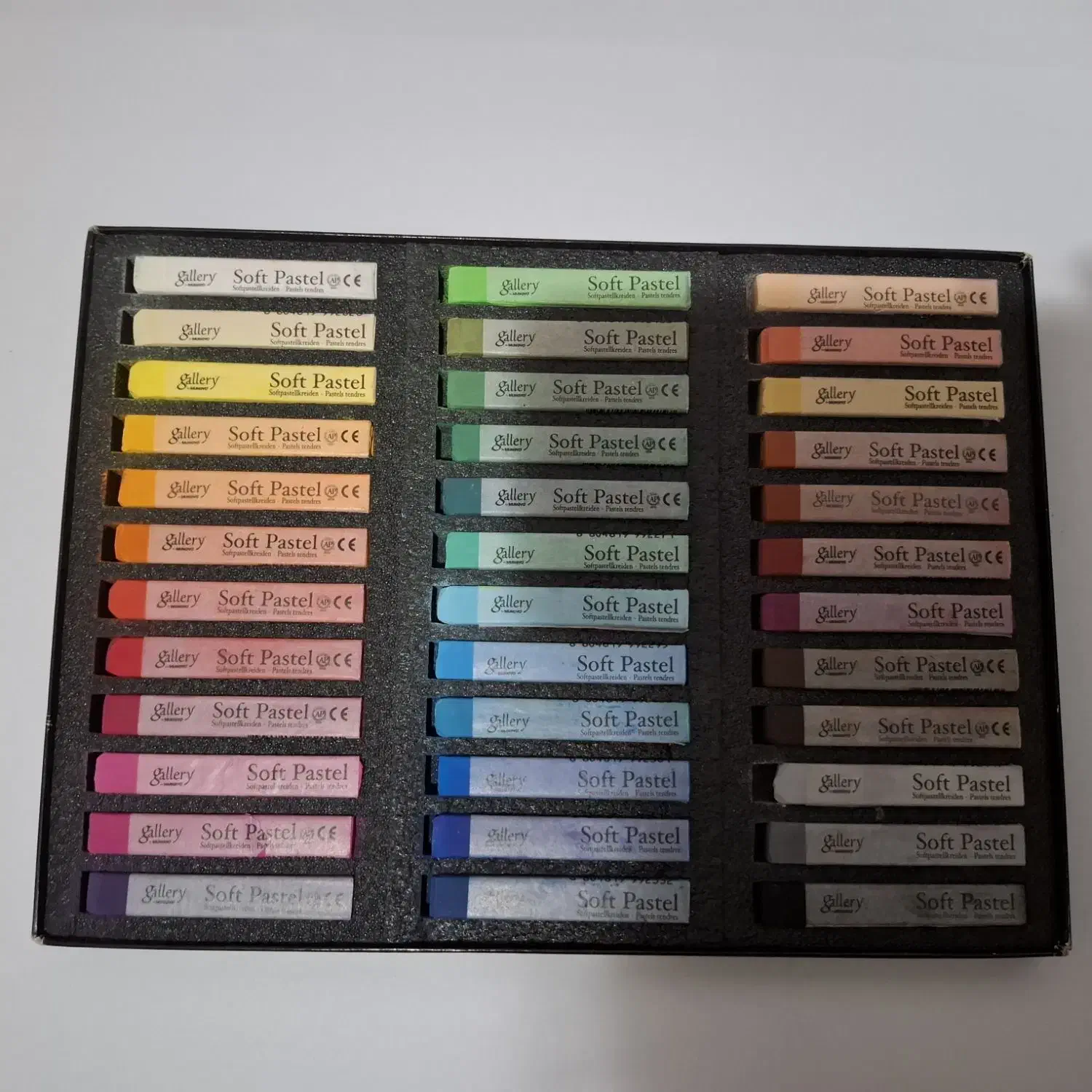 پاستل گچی گالری 36 رنگ|لوازم التحریر|بابل, |دیوار