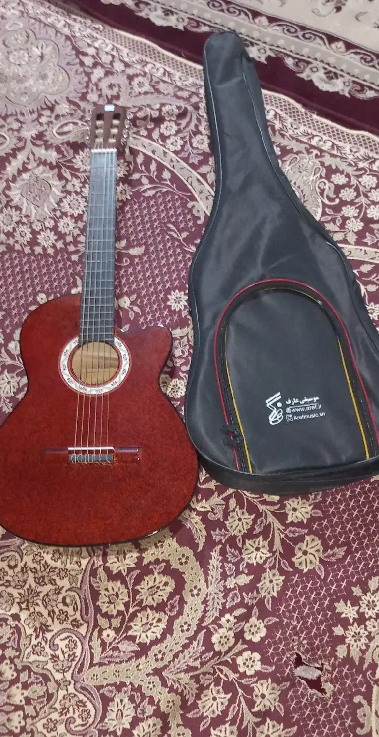 گیتار چوب شیراز|گیتار، بیس، امپلیفایر|بروجرد, |دیوار