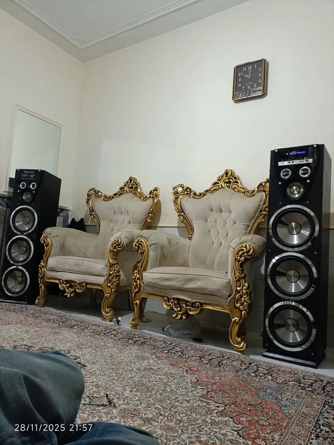 بلندگو و پخش و باند مکسیدر دوقلو|سیستم صوتی خانگی|ملارد, |دیوار