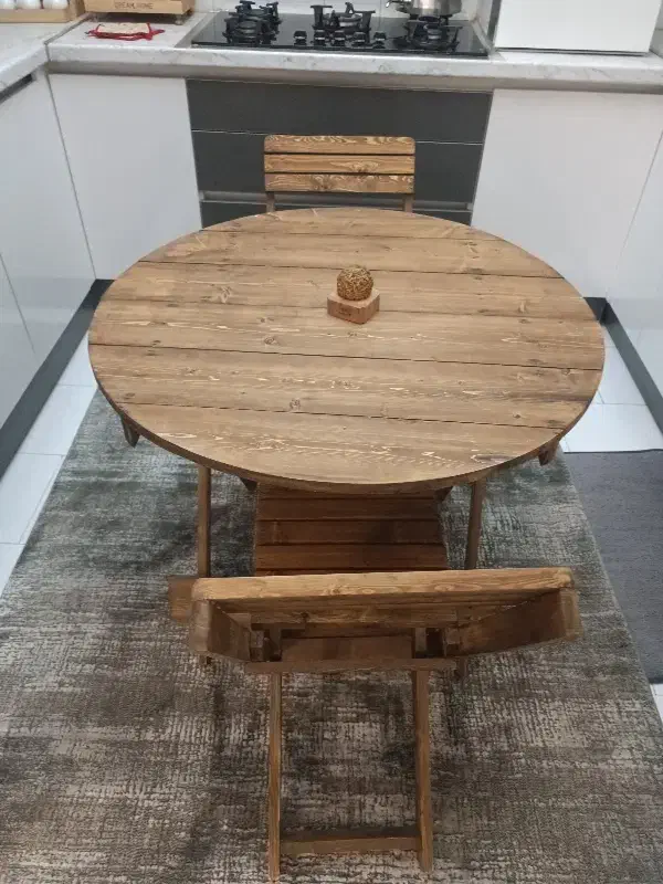 میز ناهار خوری ۳نفره|میز و صندلی غذاخوری|کرج, شاهین‌ویلا|دیوار