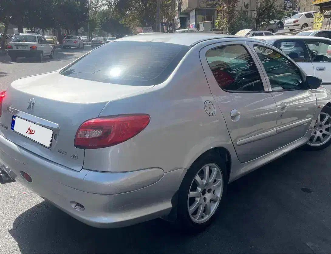 206 sd اریان v8 مدل ۸۸|خودرو سواری و وانت|کرج, برغان|دیوار
