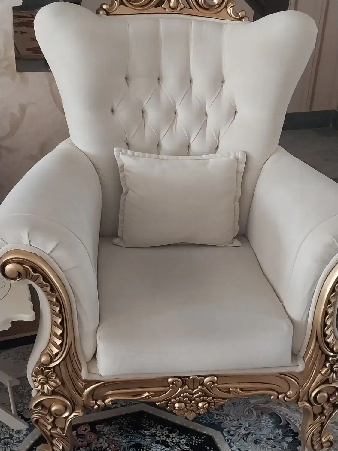 مبل سلطنتی ۷ نفره|مبلمان خانگی و میز عسلی|قوچان, |دیوار