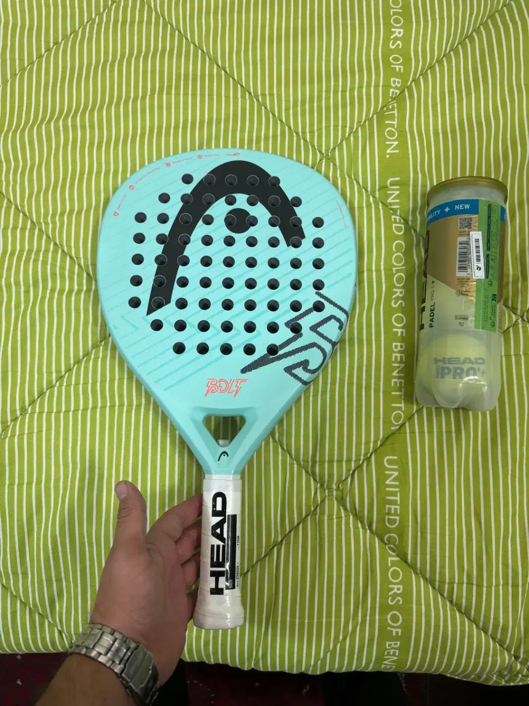 راکت پدل هد ۲۰۲۵|ورزش‌های توپی|مشهد, هنرستان|دیوار