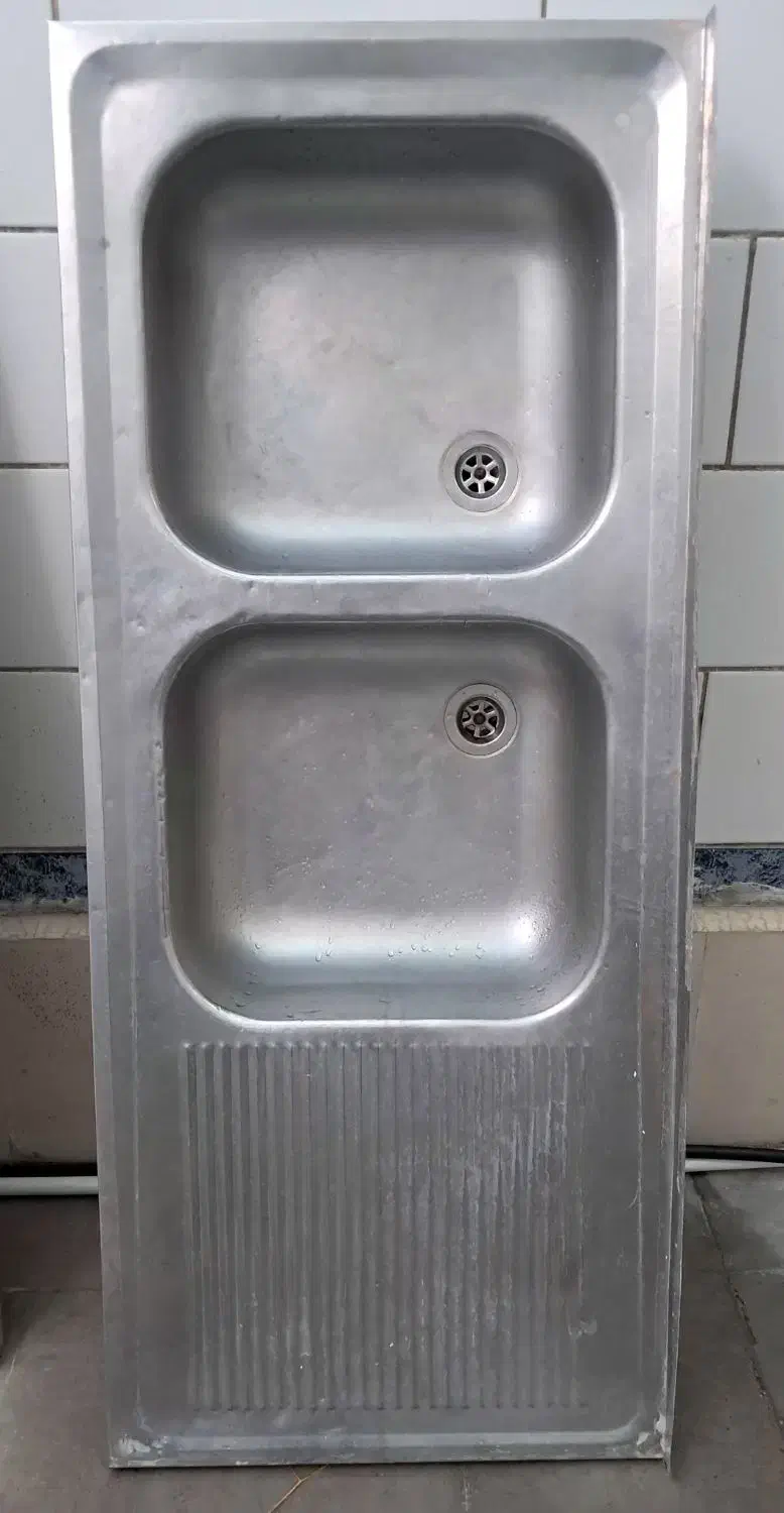 سینک ظرفشویی|آب‌چکان و نظم‌دهنده ظروف|فسا, |دیوار