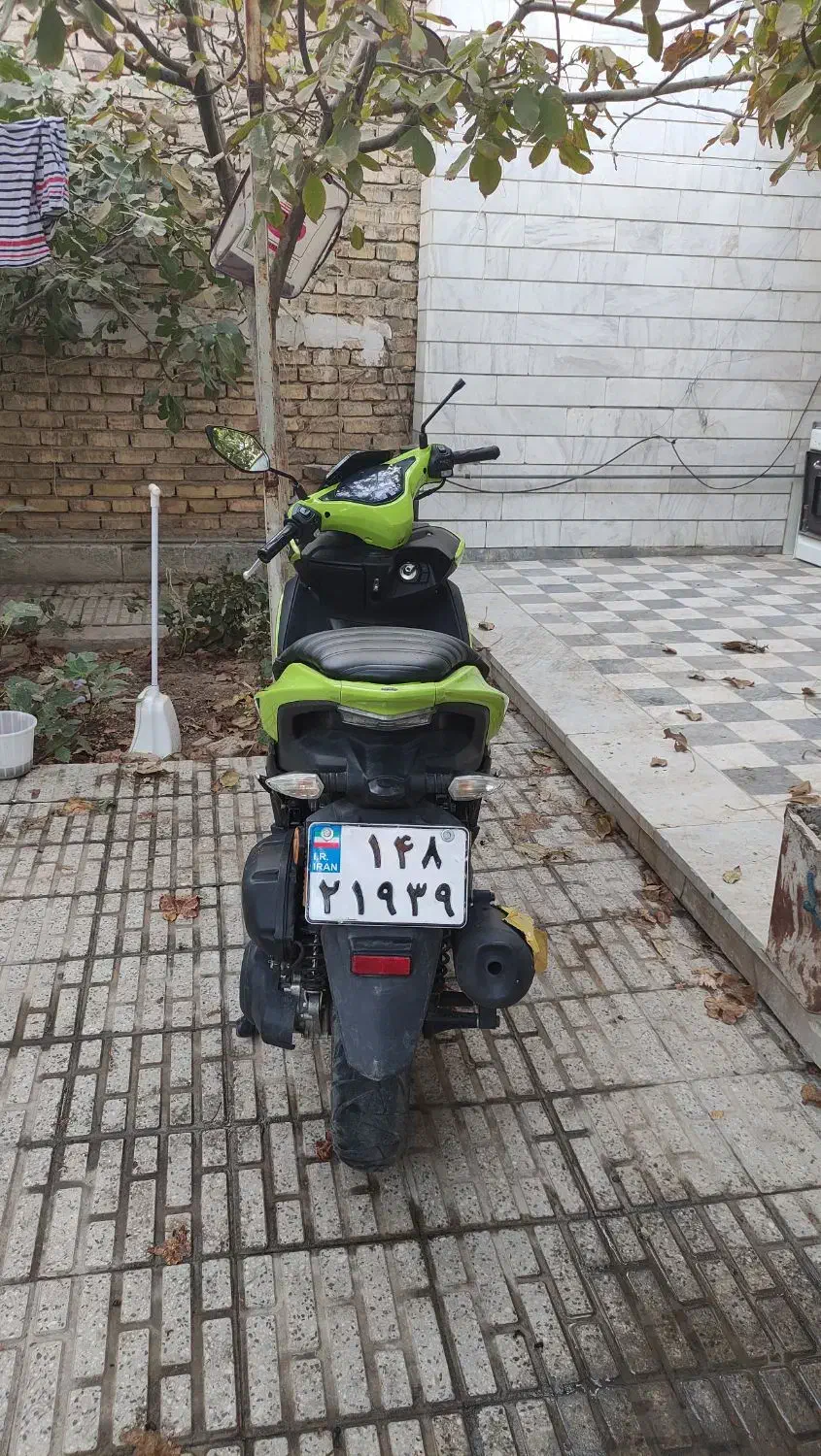 موتور طرح آیروکس 155|موتورسیکلت|خمین, |دیوار