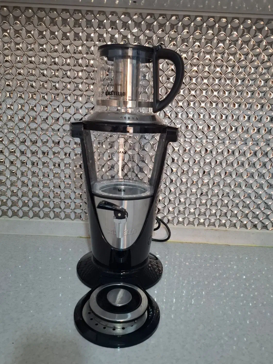 چای ساز مدل کاستلو|سماور، چای‌ساز، قهوه‌ساز|برخوار, |دیوار