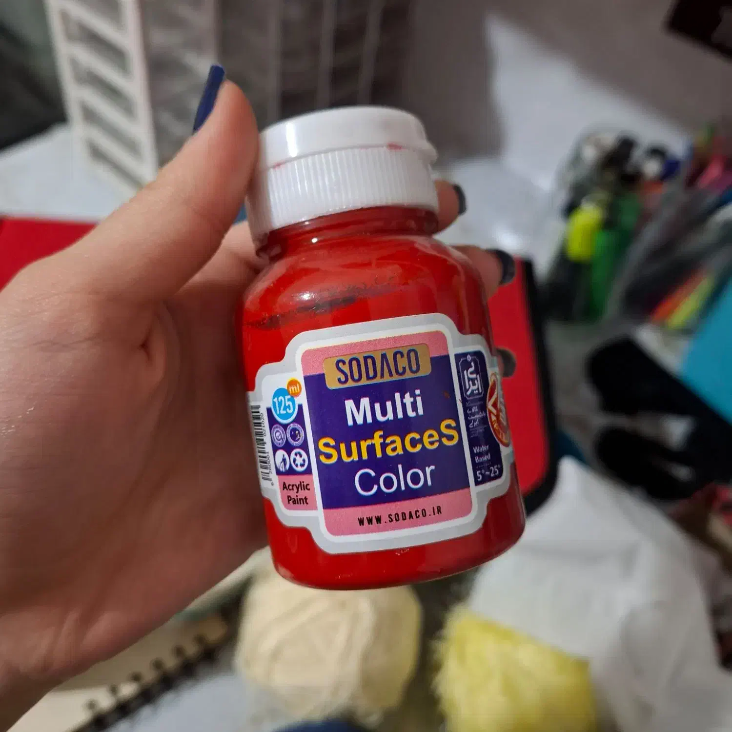 رنگ مولتی سورفیس سوداکو ۱۲۵ میل|لوازم التحریر|ابریشم, |دیوار