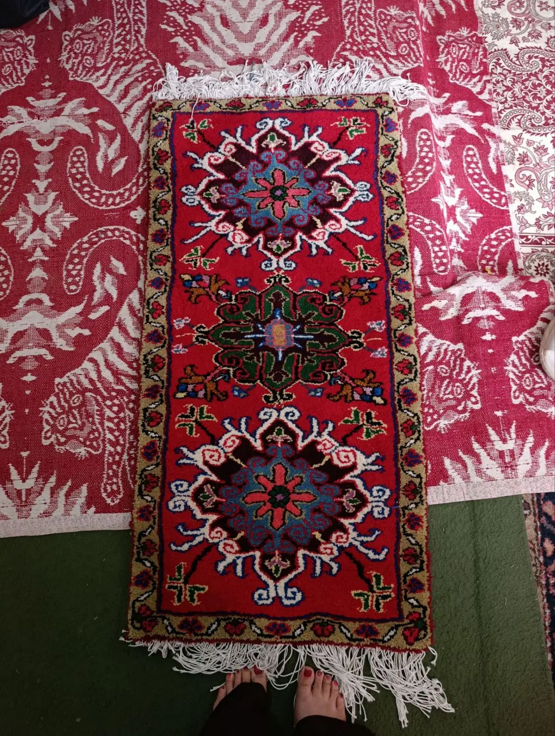 یک عدد پادری دستباف|پادری|تبریز, |دیوار