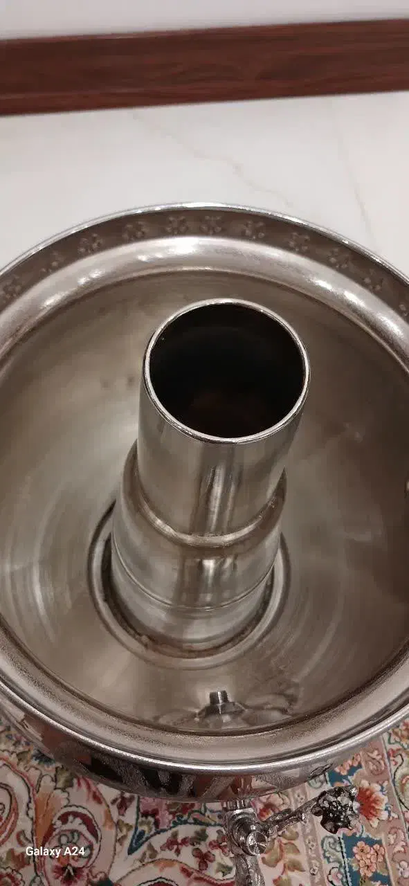 سماور10لیتری طغیان|سماور، چای‌ساز، قهوه‌ساز|قم, شهرک سازمان آب|دیوار