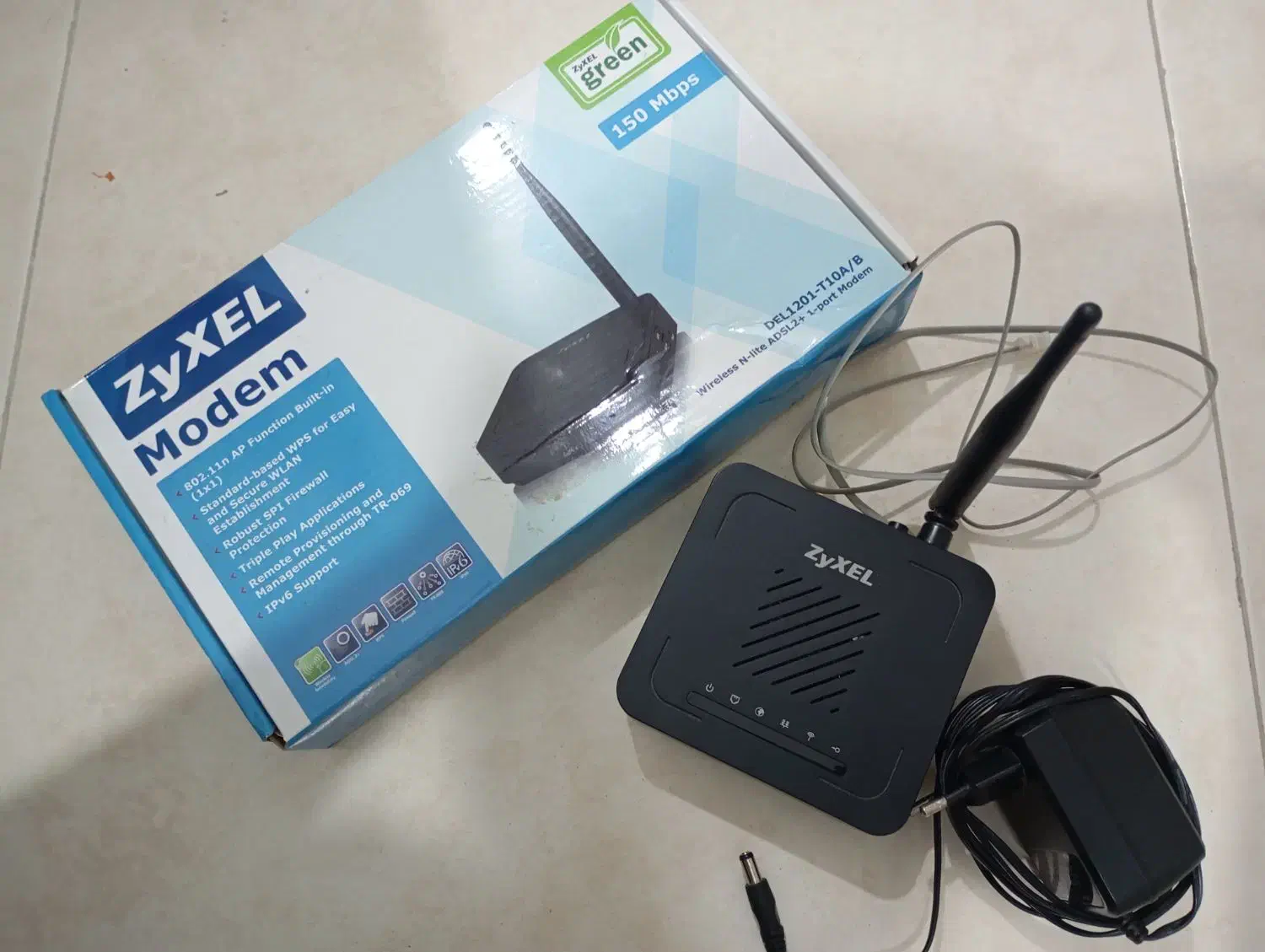 مودم zyxel|مودم و تجهیزات شبکه|مشکین‌دشت, |دیوار