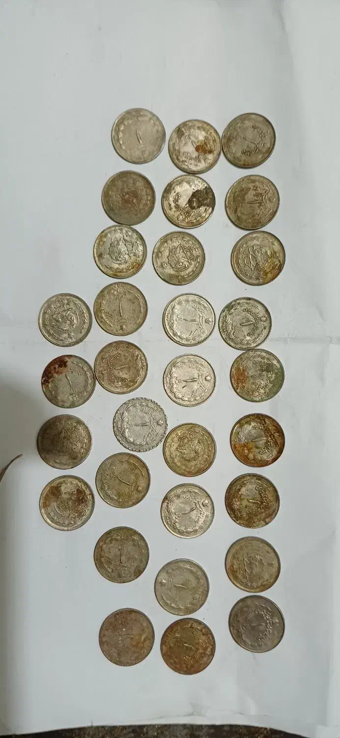 سکه و اسکناس قدیمی|کلکسیون سکه، تمبر، اسکناس|کرج, ساسانی (قلمستان)|دیوار