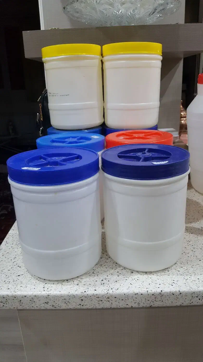 دبه بلاستیکی|ظروف نگهدارنده، پلاستیکی، یکبارمصرف|تبریز, |دیوار