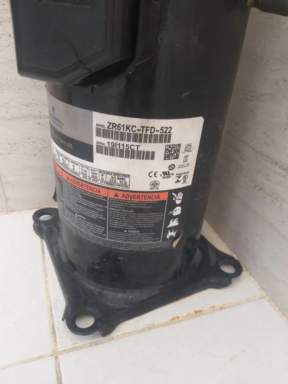 موتور کولر پیستونی ۴۸ هزار ایستاده|کولر گازی و فنکوئل|اهواز, رسالت|دیوار