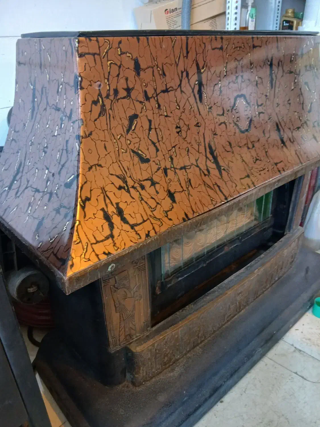 بخاری شومینه مشهد دوام وهای لایت هردو تمیز وسالم|بخاری، هیتر، شومینه|بروجن, |دیوار