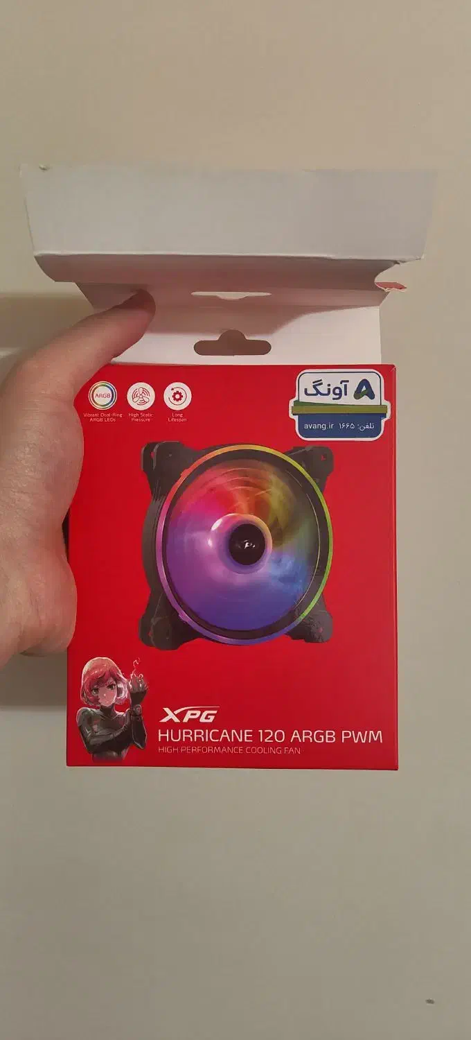 فن کیس XPG RGB|قطعات و لوازم جانبی رایانه|اراک, |دیوار