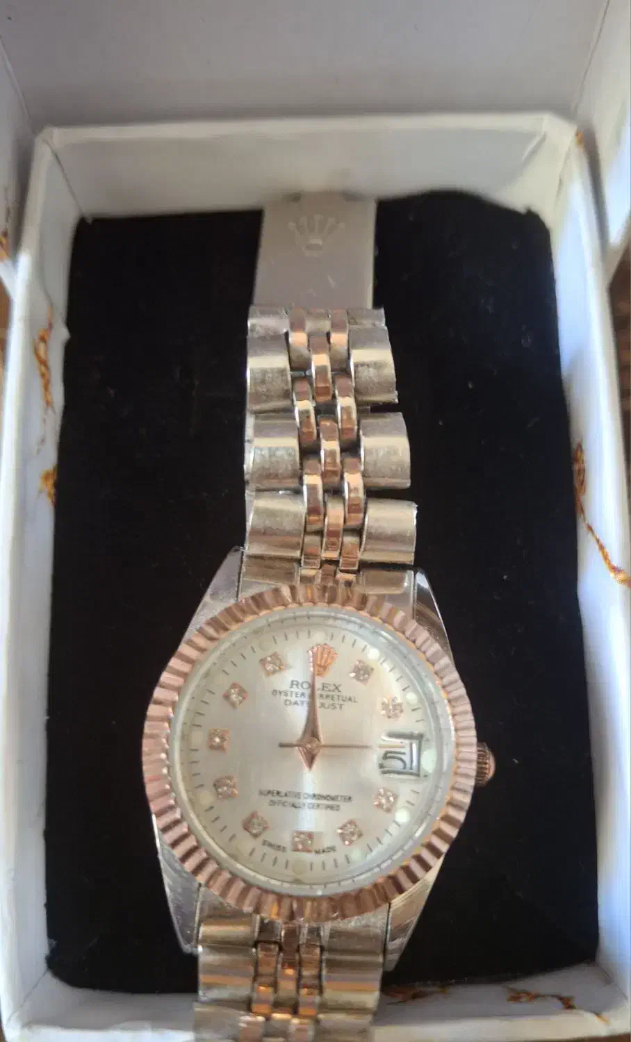 ساعت رولکس زنانه تاریخدار|ساعت|تبریز, |دیوار