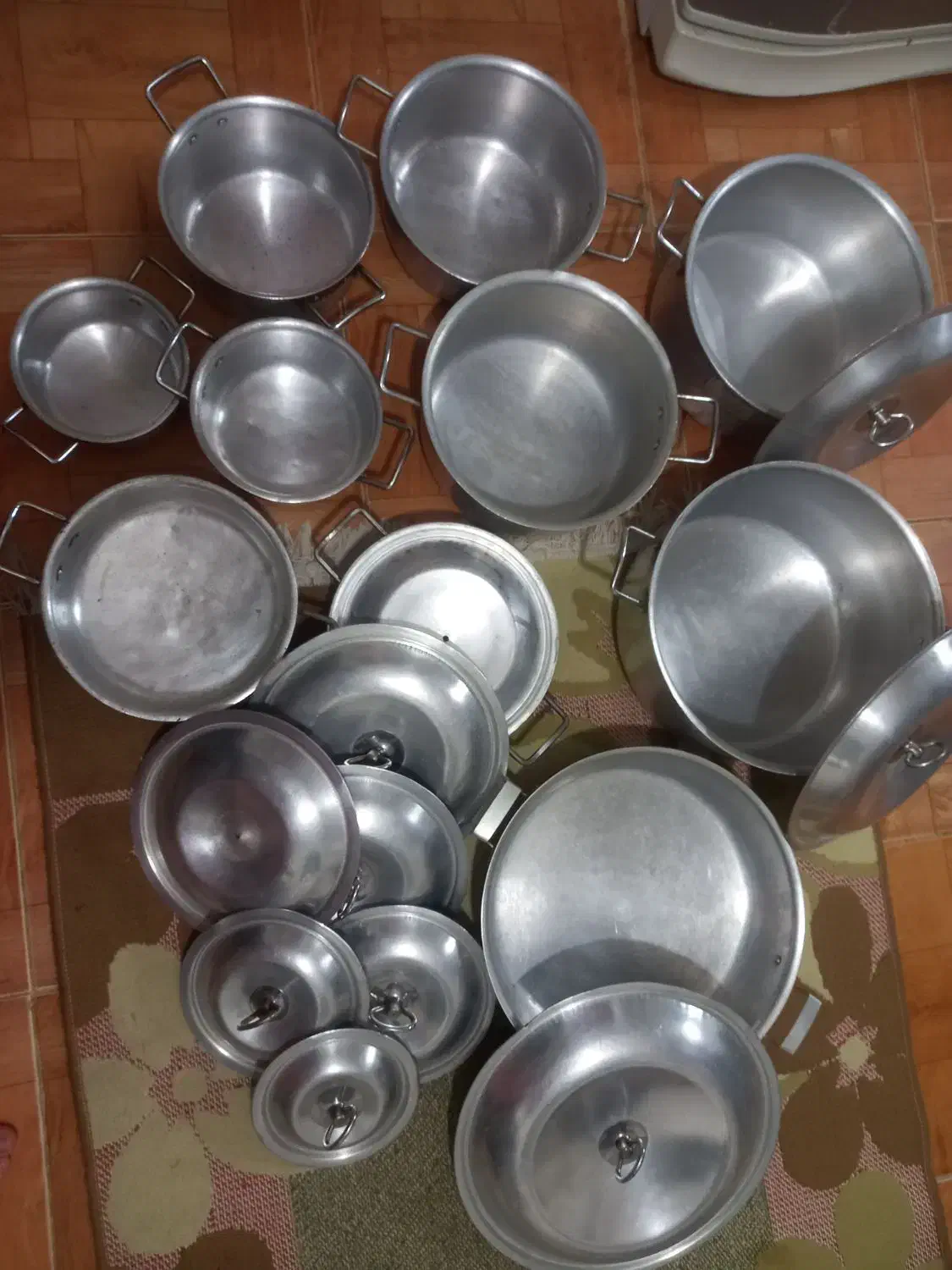 سرویس قابلمه روحی ۲۰ پارچه|ظروف پختوپز|اقبالیه, |دیوار