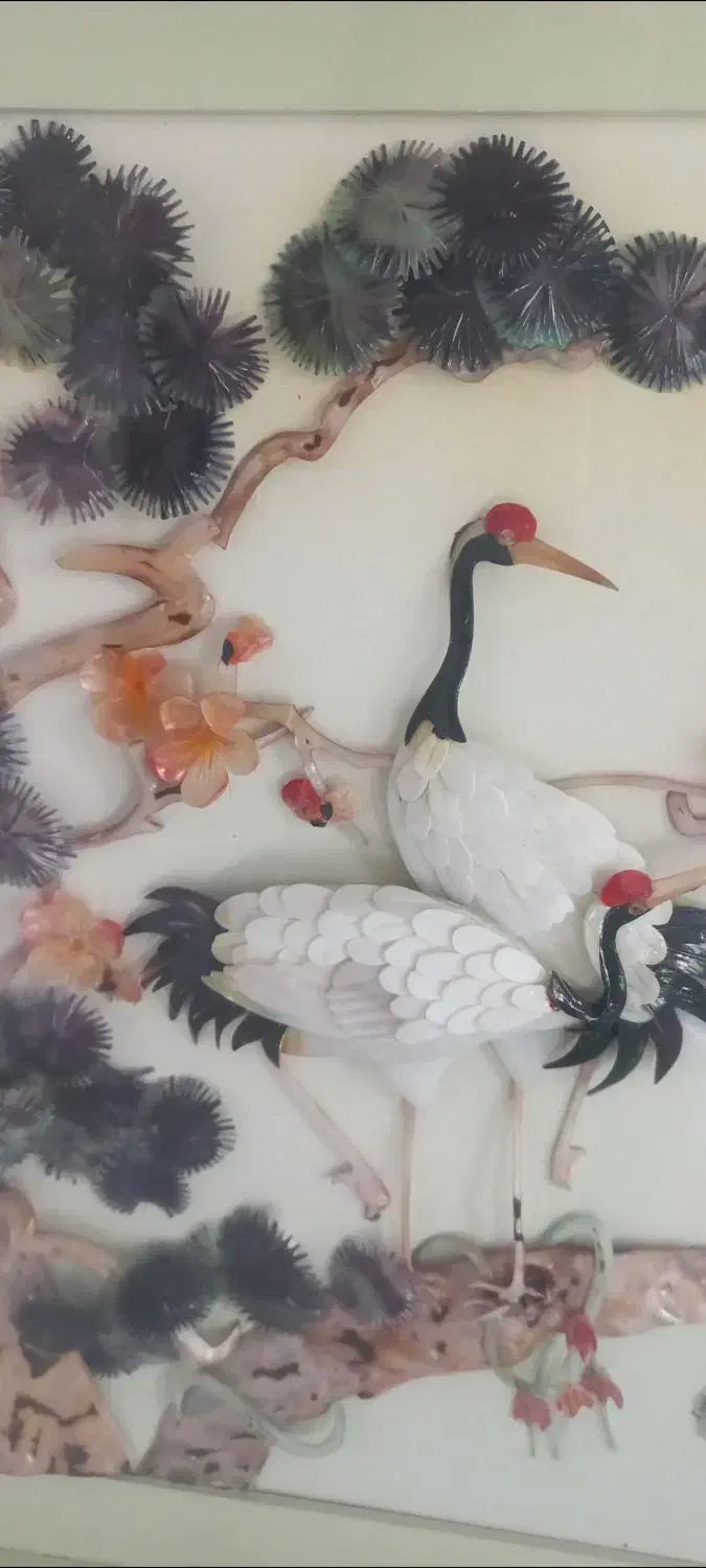 تابلو صدف قدیمی کاردست|کلکسیون اشیاء عتیقه|تهران, شمس‌آباد|دیوار