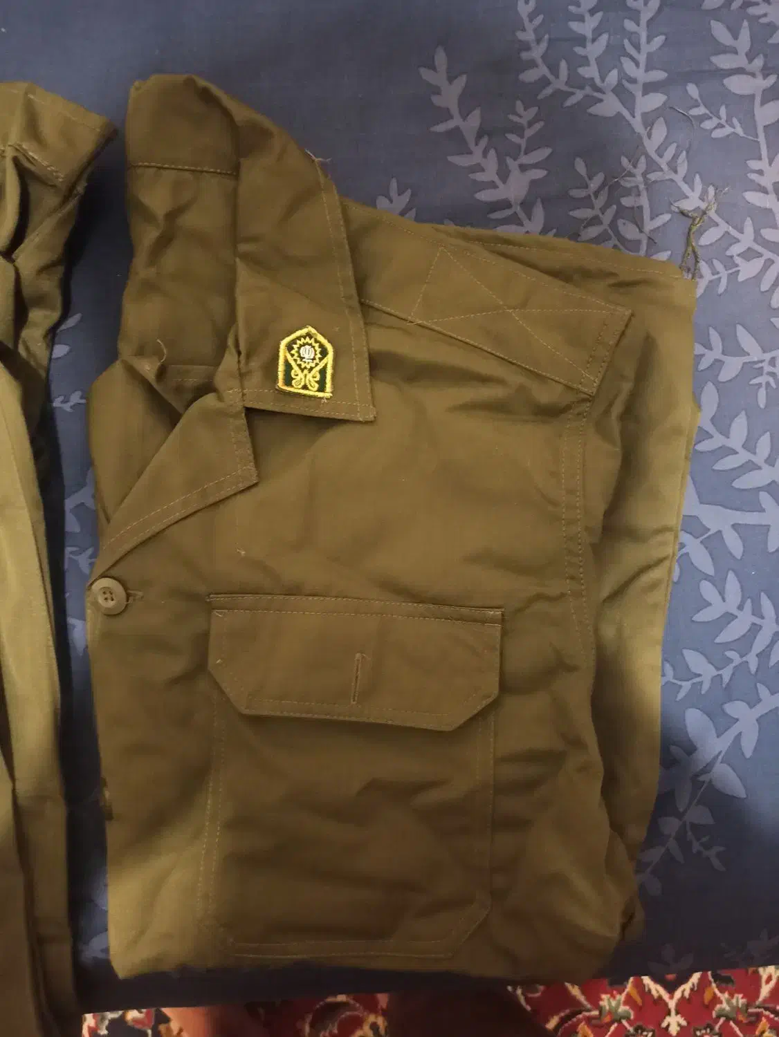 لباس سربازی نیرو انتظامی زیتونی ناجا وظیفه|لباس|اصفهان, صائب|دیوار