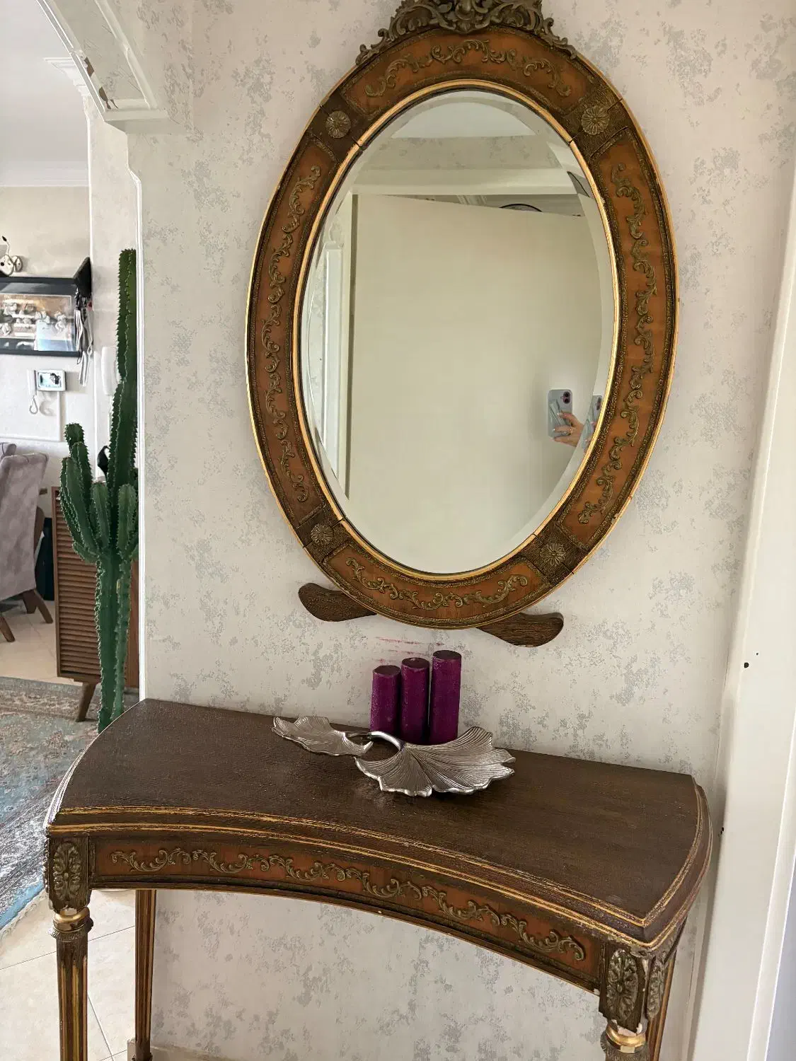 آینه و کنسول|بوفه، ویترین، کنسول|کرج, شهرک صدف|دیوار