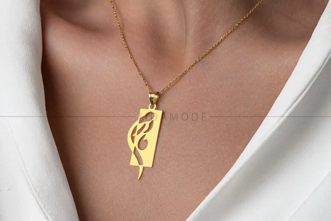 ساخت پلاک سفارسی طلا روز مادر و شب یلدا|جواهرات|قم, ارم|دیوار