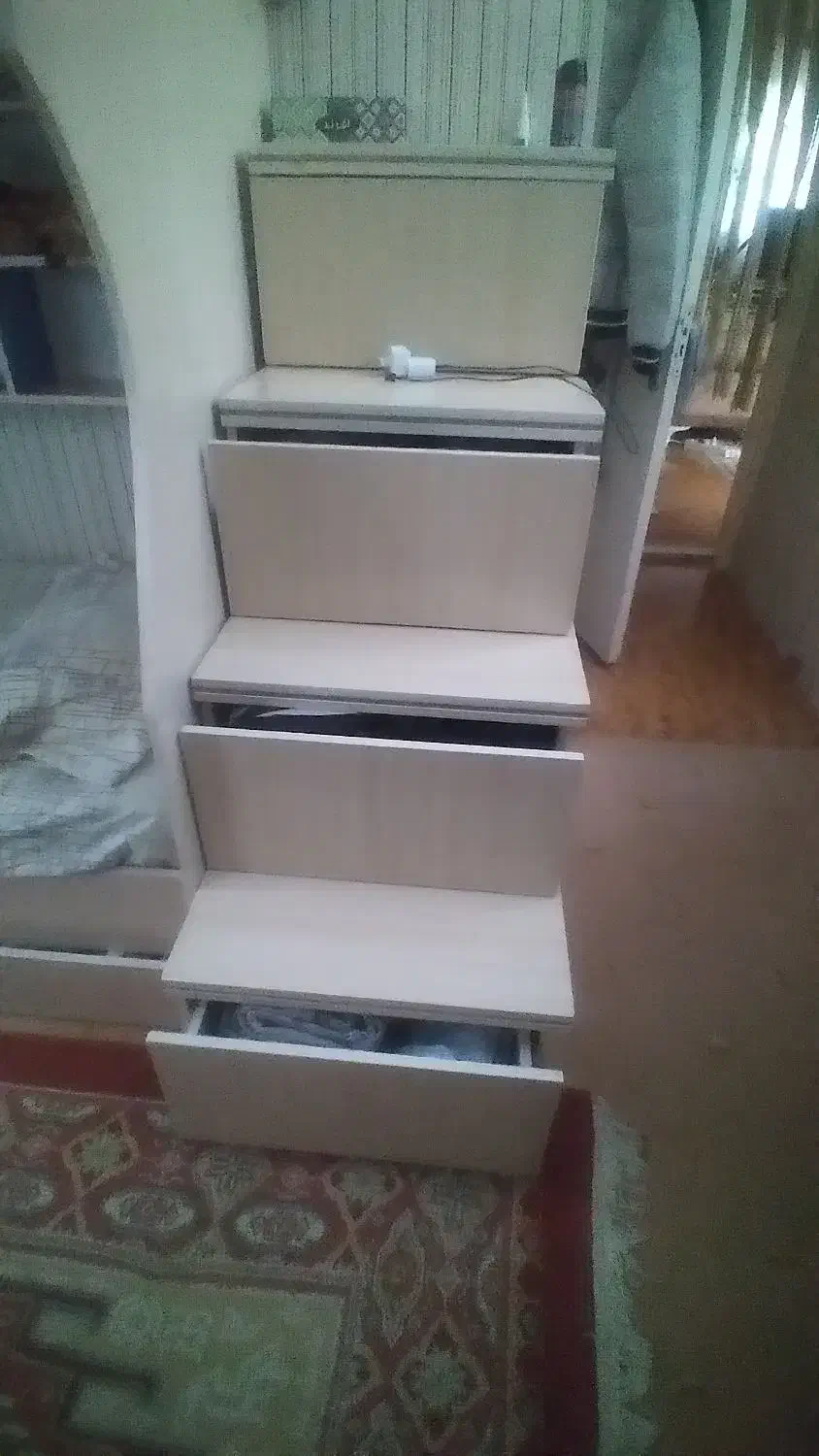 تخت خواب ۲ طبقه|تخت و سرویس خواب|کرمانشاه, |دیوار