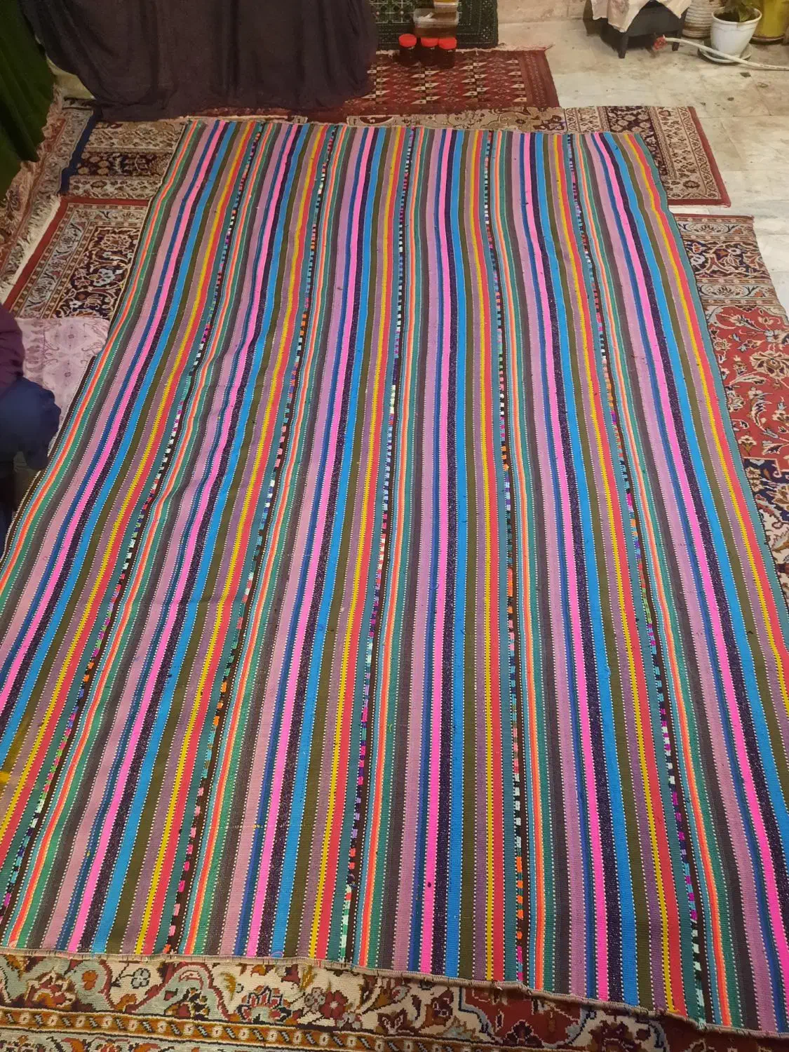 رو فرشی دستبافت اردبیلی|روفرشی|کرج, کرج نو|دیوار