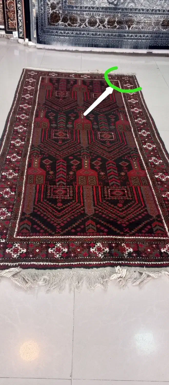 فرش دست بافت قدیمی|فرش|گنبد کاووس, |دیوار